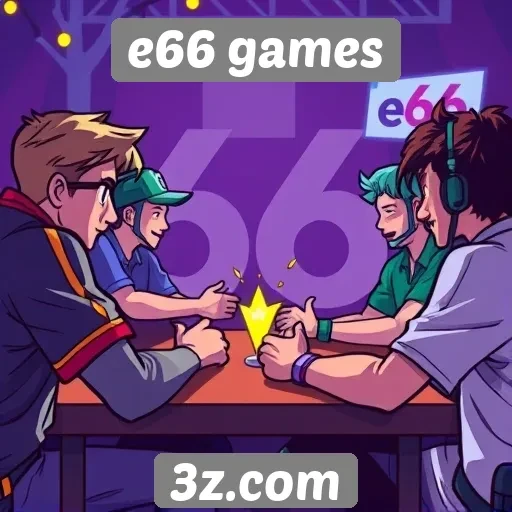 Exploração da comunidade de jogadores em e66 games