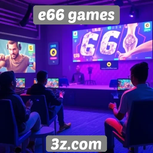 Análise das principais funcionalidades do site E66 Games