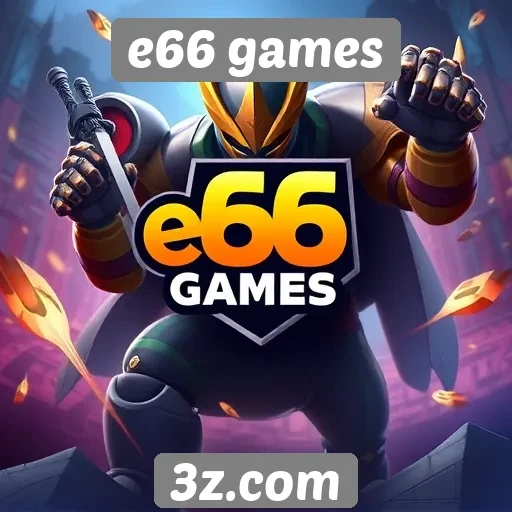 e66 games lança nova plataforma de jogos online