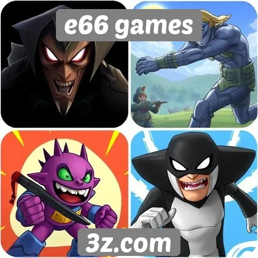 Destaques dos jogos mais populares no e66 games